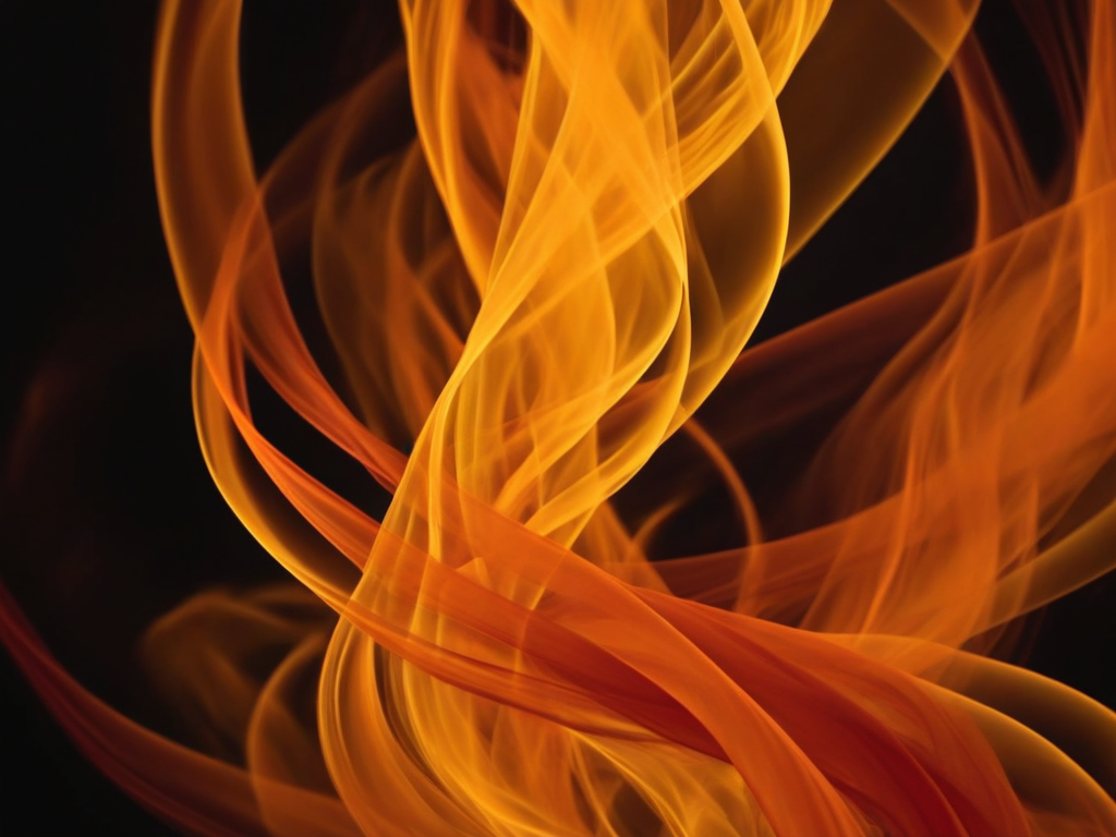 Swirls of color emerging from music, painting themselves across a canvas