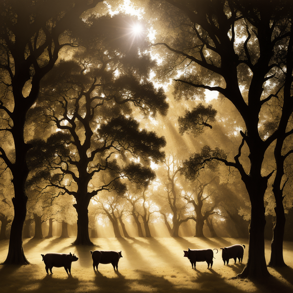 Heritage food at a farmers market, connecting modern bodies to ancient genetics